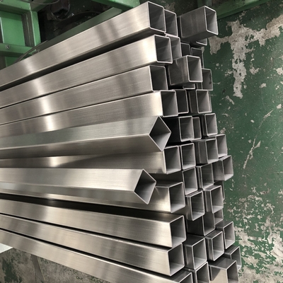 Welded Mirror Polished Stainless Steel Square Tube ASTM A554 A312 SS 201 304 304L